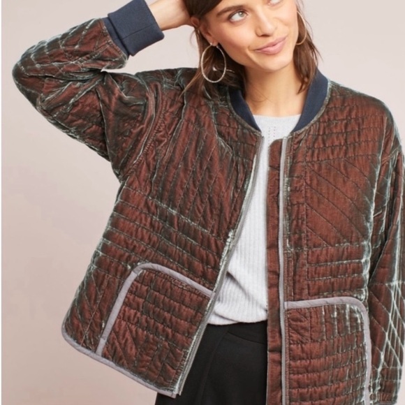 Anthropologie Hei Hei Velvet Jacket - Picture 4 of 8